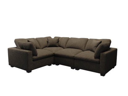 Melo Four Seater Sectional L-Shape Left Arm