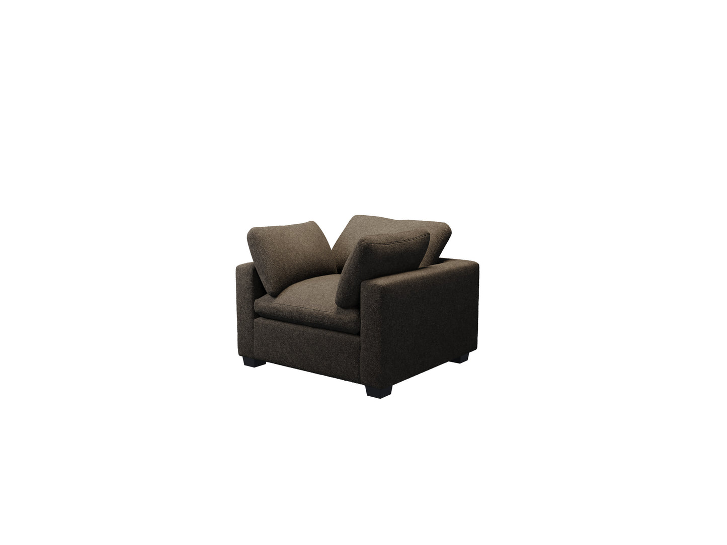 Melo One Seater Two Arms