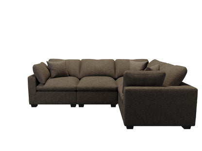 Melo Four Seater Sectional L-Shape Right Arm