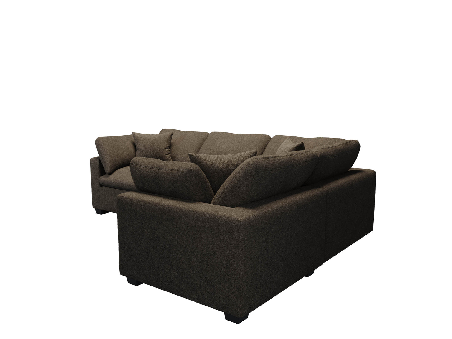 Melo Four Seater Sectional L-Shape Right Arm