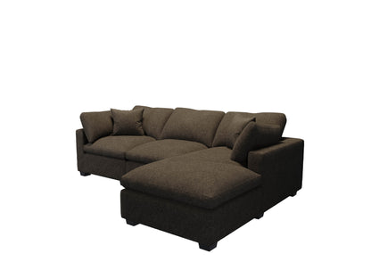 Melo Three Seater With Right Arm Chaise
